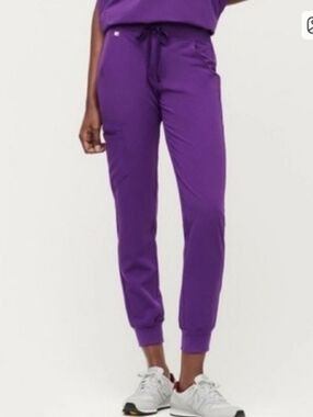 FIGS - W18SW2005P Digital grape Zamora Jogger Scrub Pants XXS/P